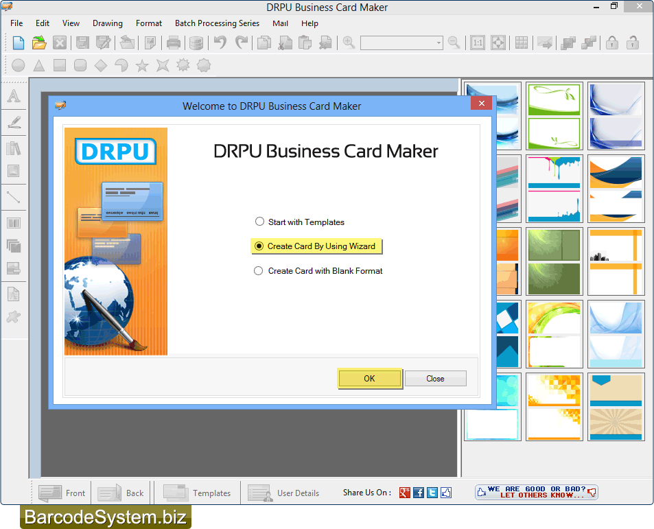 Create Card By Using Wizard Create Card By Using Wizard