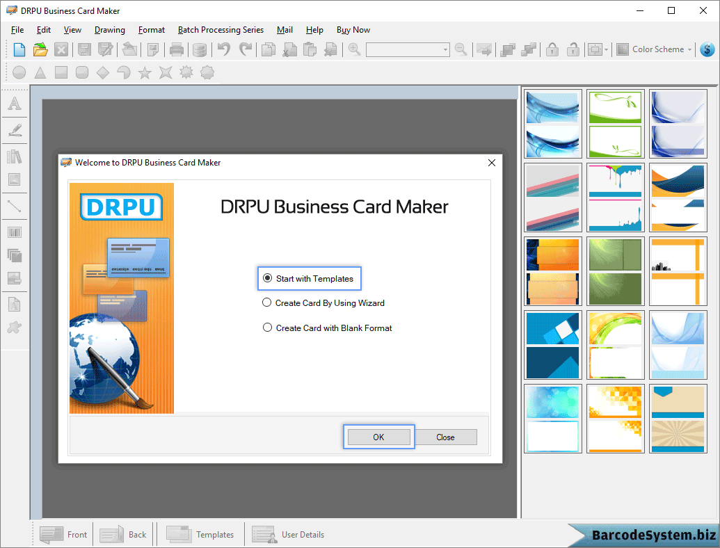 Create Card By Using Wizard