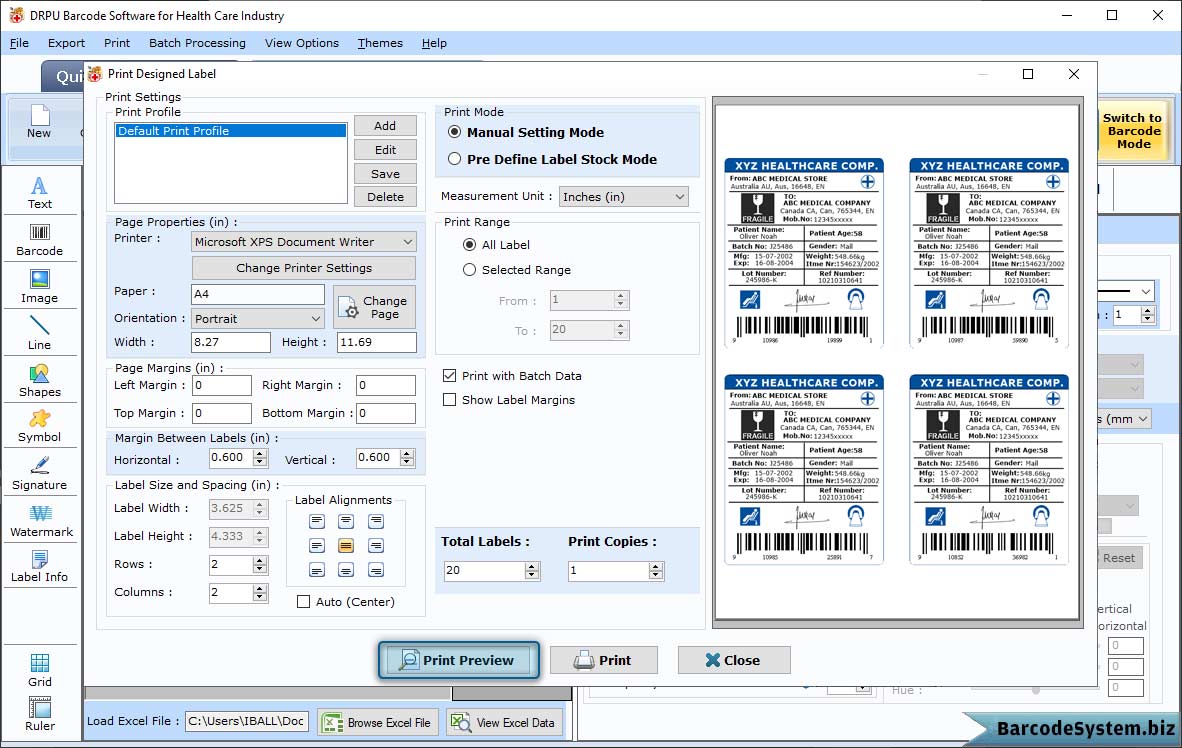 Print Settings